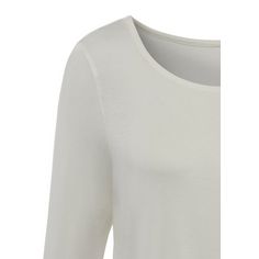 Rückansicht von Vivance 3/4-Arm-Shirt Longshirt Damen creme