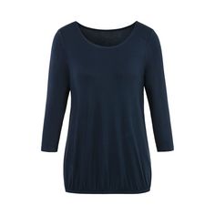 Vivance 3/4-Arm-Shirt Longshirt Damen navy