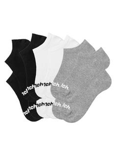 Bench Sportsocken Sportsocken schwarz weiß grau