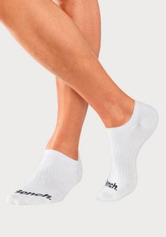 Rückansicht von Bench Sportsocken Sportsocken schwarz weiß grau