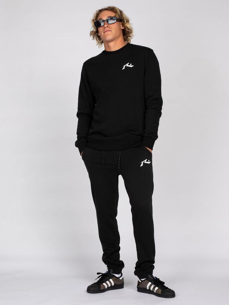 RUSTY RUSTY ONE HIT WONDER CREW FLEECE Rundhalspullover Herren - Black - 2 | SportScheck