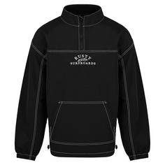 RUSTY CORE DIVISION 1/4 ZIP JACKET Jacke Herren Washed Black