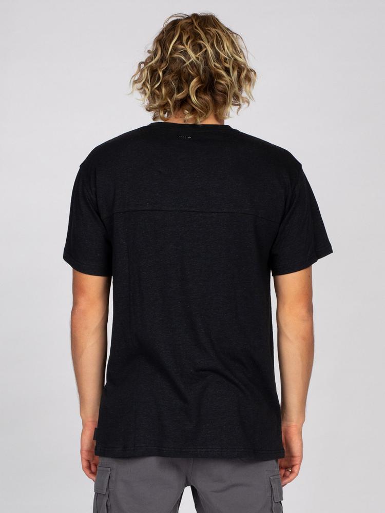 RUSTY RUSTY ONE HIT HEMP SHORT SLEEVE TEE T-Shirt Herren - Charcoal - 1 | SportScheck