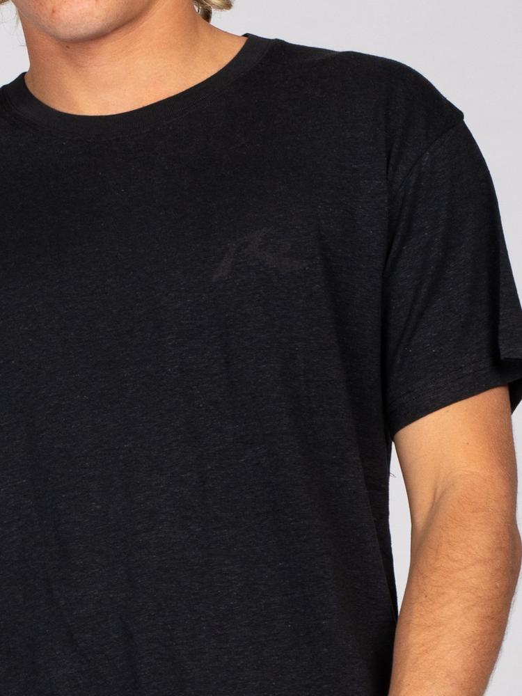 RUSTY RUSTY ONE HIT HEMP SHORT SLEEVE TEE T-Shirt Herren - Charcoal - 4 | SportScheck