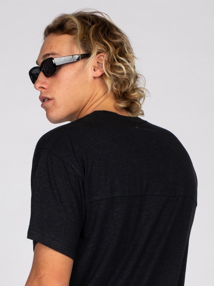 RUSTY RUSTY ONE HIT HEMP SHORT SLEEVE TEE T-Shirt Herren - Charcoal - 5 | SportScheck