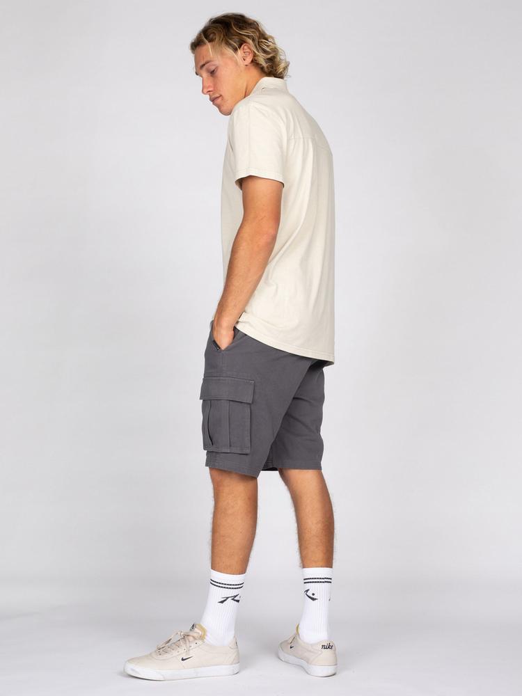 RUSTY RUSTY COMP WASH SHORT SLEEVE POLO Poloshirt Herren - Pumice Stone - 3 | SportScheck