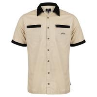 RUSTY TRUCK STOP SHORT SLEEVE SHIRT Kurzarmhemd Herren - Pumice Stone