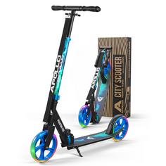 Apollo Phantom Pro LED Universe Scooter Universe Blau