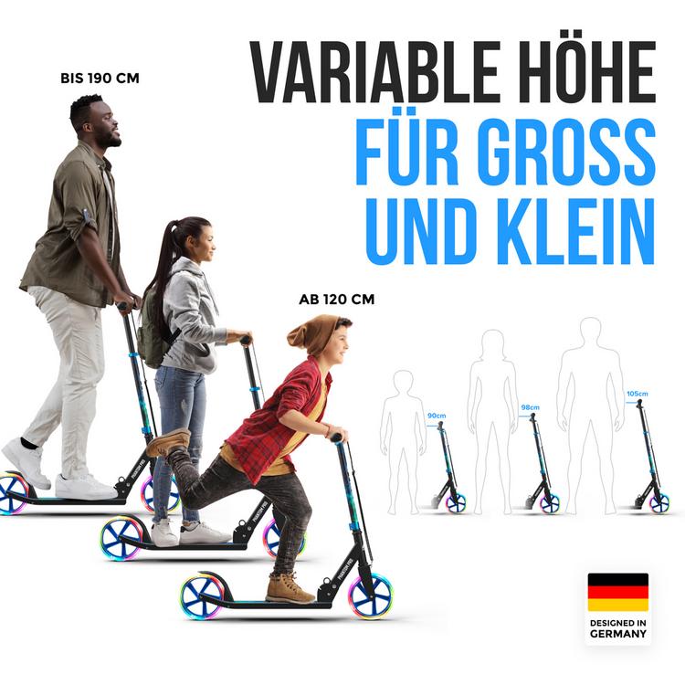 Apollo Apollo Phantom Pro LED Universe Scooter - universe-blau - 1 | SportScheck