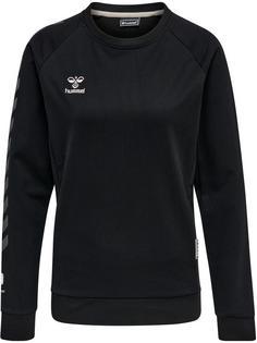 hummel hmlMOVE GRID COT. SWEATSHIRT WOMAN Sweatshirt Damen BLACK