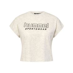hummel hmlLGC JUNE CROPPED T-SHIRT T-Shirt Damen TOFU MELANGE