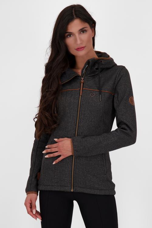 Rückansicht von ALIFE AND KICKIN ClaudineAK A Winterjacke Damen moonless