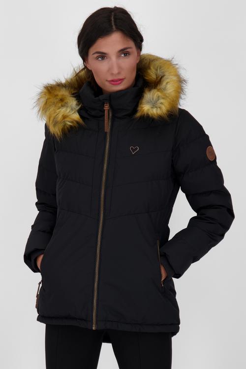 Rückansicht von ALIFE AND KICKIN IngridAK A Winterjacke Damen moonless