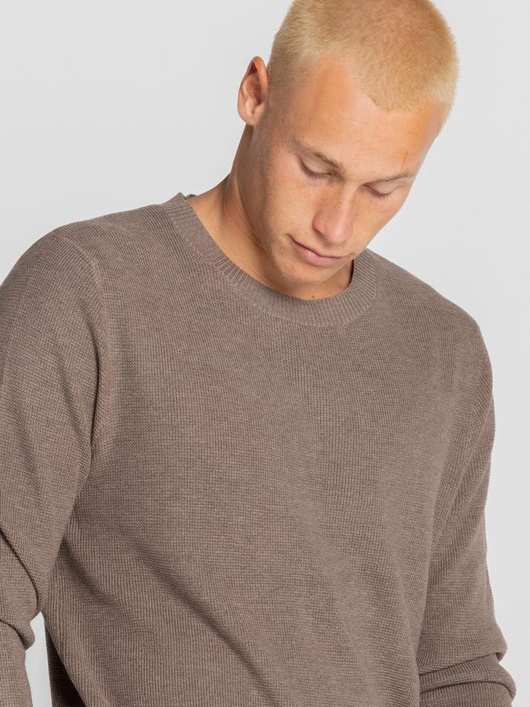 RUSTY RUSTY CRADLE LIGHTWEIGHT CREW KNIT Strickpullover Herren - Falcon - 4 | SportScheck