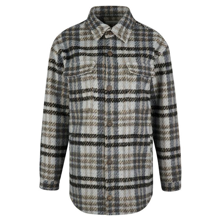 RUSTY RUSTY NICOLA OVERSHIRT JACKET Jacke Damen - Silver Grey - 0 | SportScheck