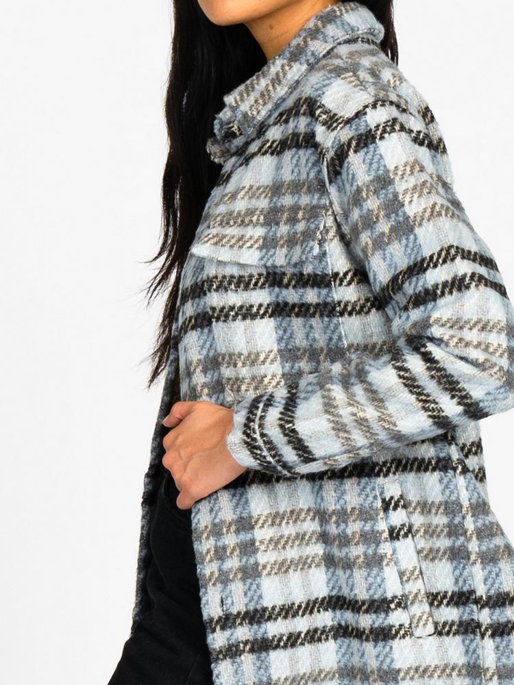 RUSTY RUSTY NICOLA OVERSHIRT JACKET Jacke Damen - Silver Grey - 5 | SportScheck