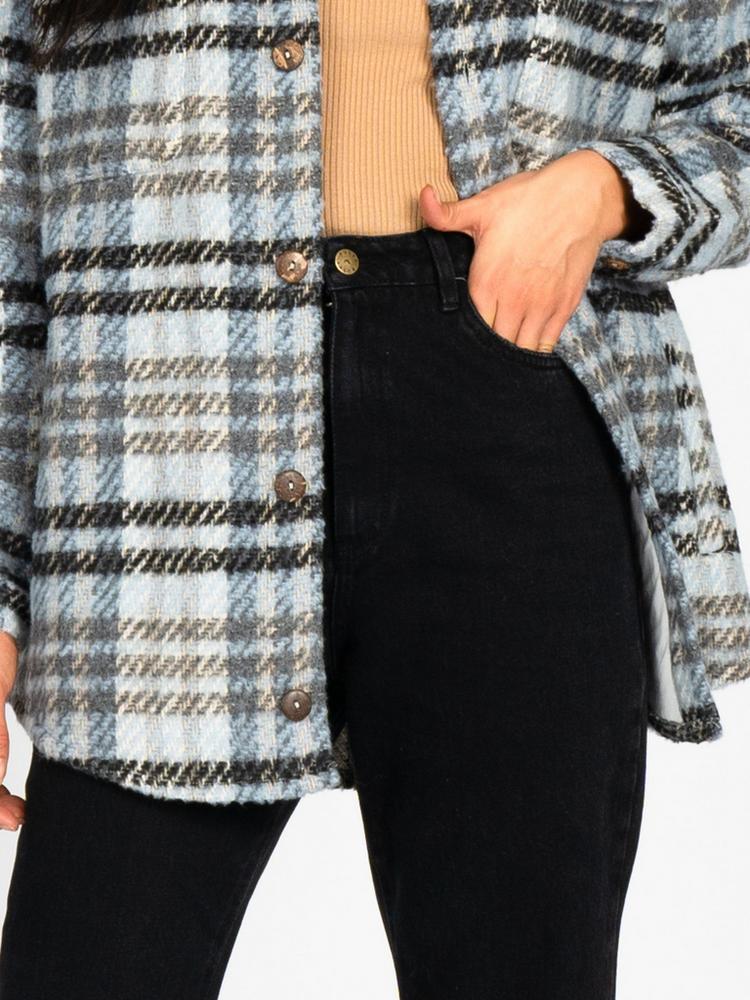 RUSTY RUSTY NICOLA OVERSHIRT JACKET Jacke Damen - Silver Grey - 6 | SportScheck