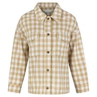 RUSTY CHECKED OUT OVERSIZED SHIRT Oversize Shirt Damen - Light Fennel