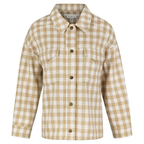 RUSTY CHECKED OUT OVERSIZED SHIRT Oversize Shirt Damen