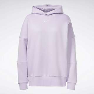 Reebok Studio Recycled Oversize Hoodie Sweatshirt Damen Purple Oasis