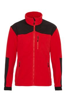 Jeff Green Aron Fleecejacke Herren Red