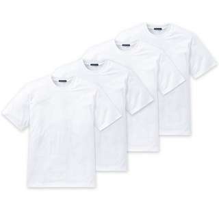 SCHIESSER T-Shirt T-Shirt Herren Weiß