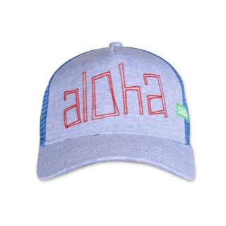 Coastal Aloha Jersey Cap Blau
