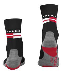 Rückansicht von Falke Socken Laufsocken Damen black-flames (3011)