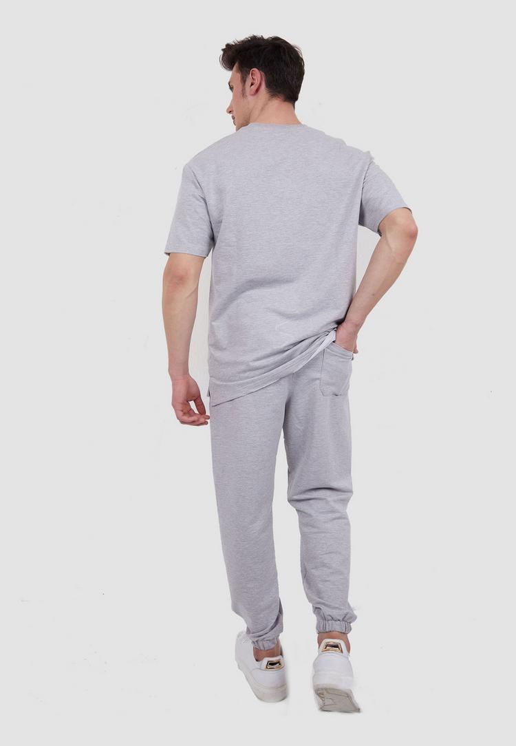 Tom Barron Tom Barron aus Oversize-Shirt und Jogginghose Trainingsanzug Herren - grey - 3 | SportScheck