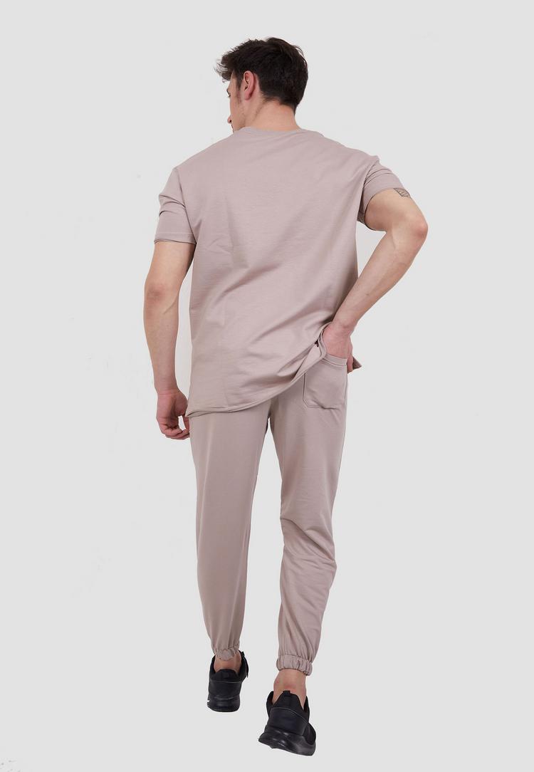 Tom Barron Tom Barron aus Oversize-Shirt und Jogginghose Trainingsanzug Herren - BROWN - 10 | SportScheck