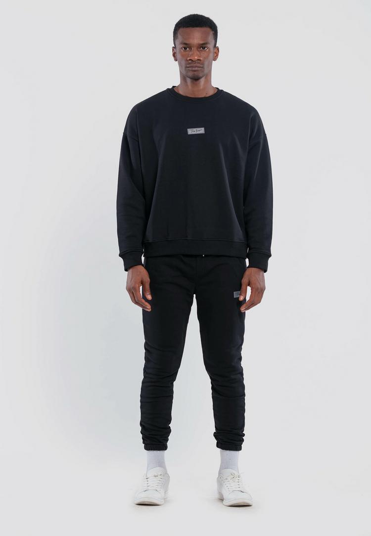 Tom Barron Tom Barron mit Rundhals Jumpsuit Herren - black - 1 | SportScheck