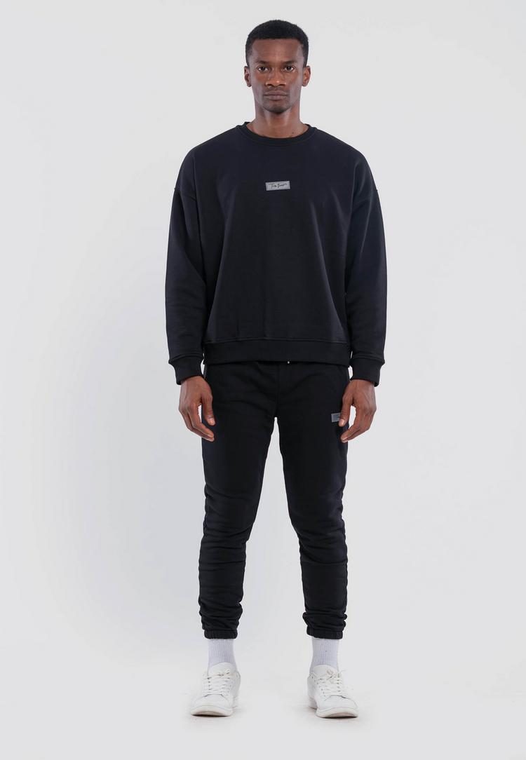 Tom Barron Tom Barron mit Rundhals Jumpsuit Herren - black - 8 | SportScheck