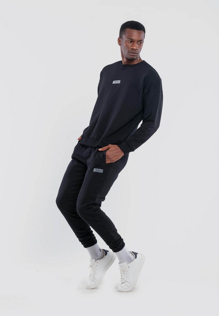 Tom Barron Tom Barron mit Rundhals Jumpsuit Herren - black - 11 | SportScheck