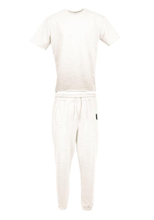 Tom Barron aus Oversize-Shirt und Jogginghose Trainingsanzug Herren