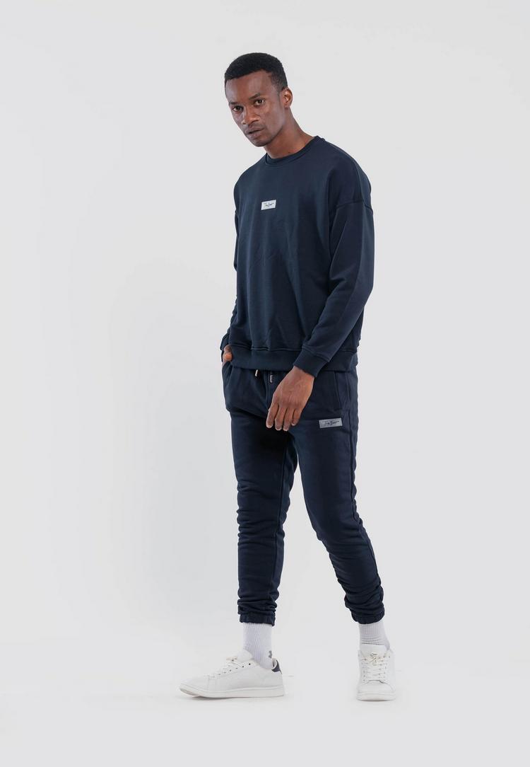 Tom Barron Tom Barron mit Rundhals Jumpsuit Herren - DARKBLUE - 9 | SportScheck