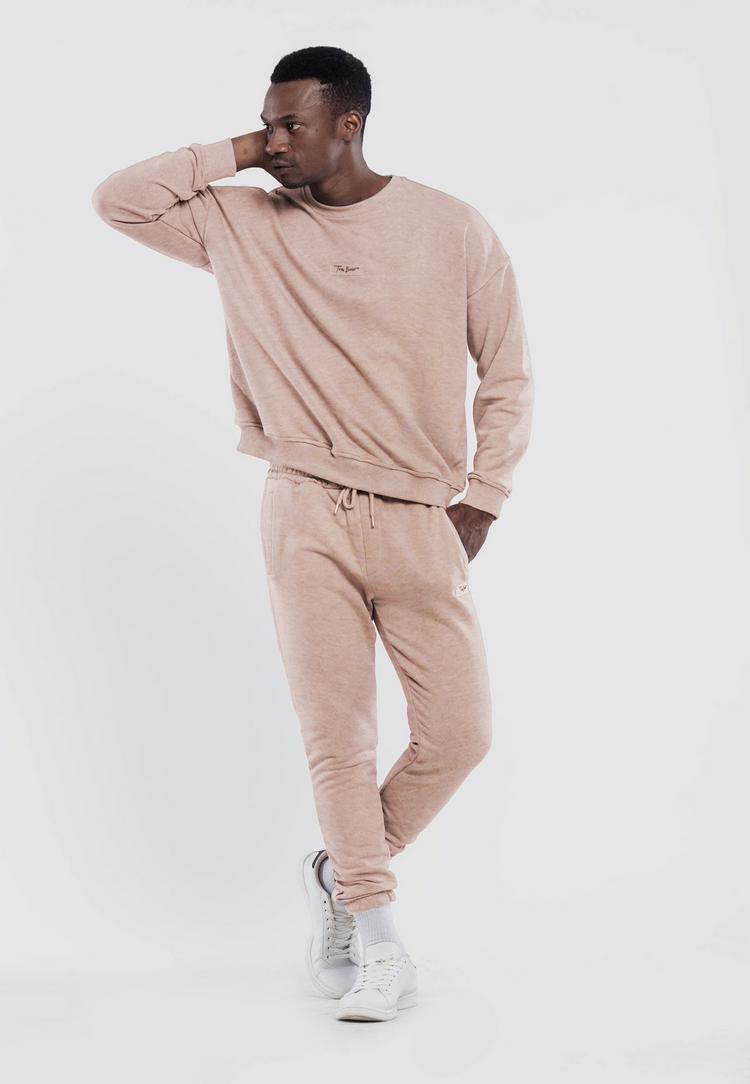 Tom Barron Tom Barron mit Rundhals Jumpsuit Herren - CAPUCCINO - 1 | SportScheck