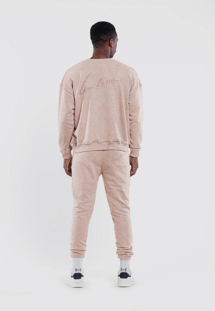 Tom Barron Tom Barron mit Rundhals Jumpsuit Herren - CAPUCCINO - 5 | SportScheck