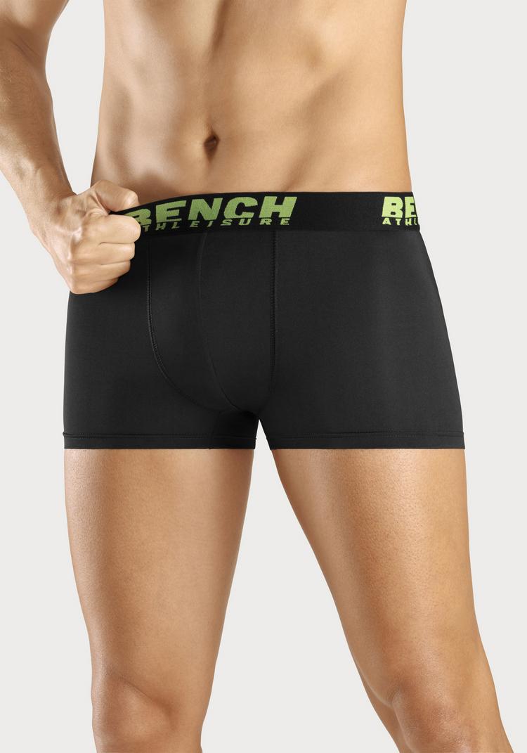 Bench Bench Funktionsboxer Funktionsunterhose Herren - grau - schwarz - 5 | SportScheck