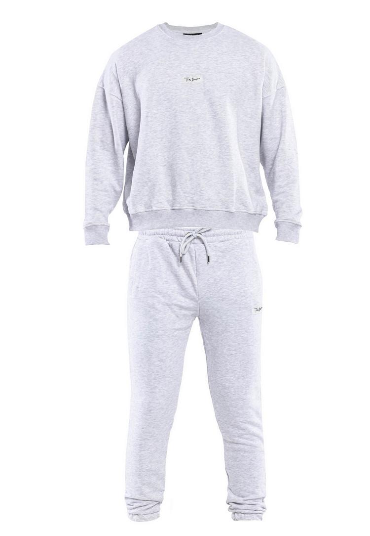 Tom Barron Tom Barron mit Rundhals Jumpsuit Herren - grey - 0 | SportScheck