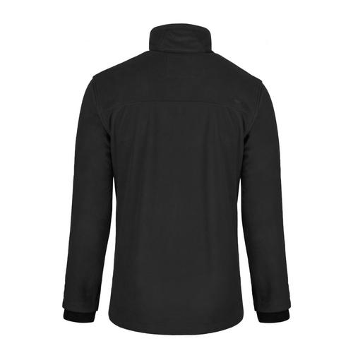 Rückansicht von Jeff Green Ares Fleecejacke Herren Black