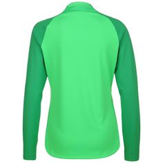 Rückansicht von Nike Academy Pro Langarmshirt Damen grün / dunkelgrün