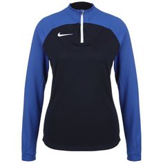 Nike Academy Pro Langarmshirt Damen schwarz / blau