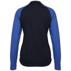 Rückansicht von Nike Academy Pro Langarmshirt Damen schwarz / blau