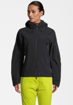 Rückansicht von RH+ 2,5 Elements Hardshelljacke Damen black-black