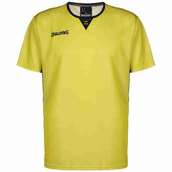 SPALDING Referee Basketball Shirt Herren gelb / schwarz