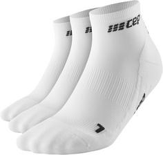 CEP 3er-Pack Socken Low Cut Men Laufsocken Herren white