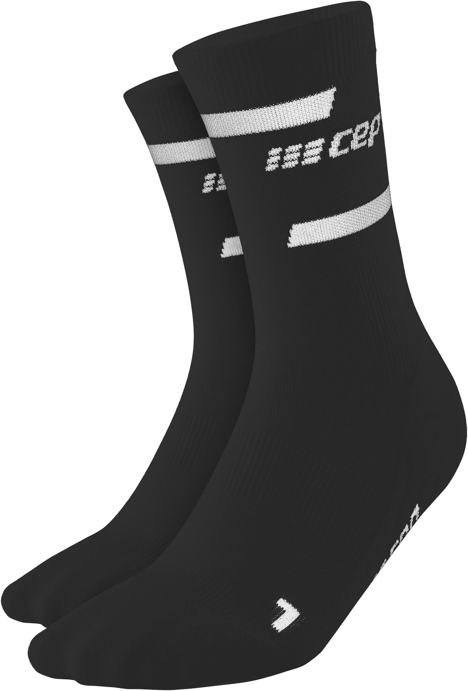 CEP 2er-Pack Socken Mid Cut Women Laufsocken Damen black