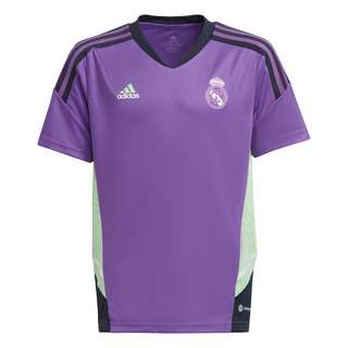 adidas Real Madrid Condivo 22 Trainingstrikot Fußballtrikot Kinder Active Purple