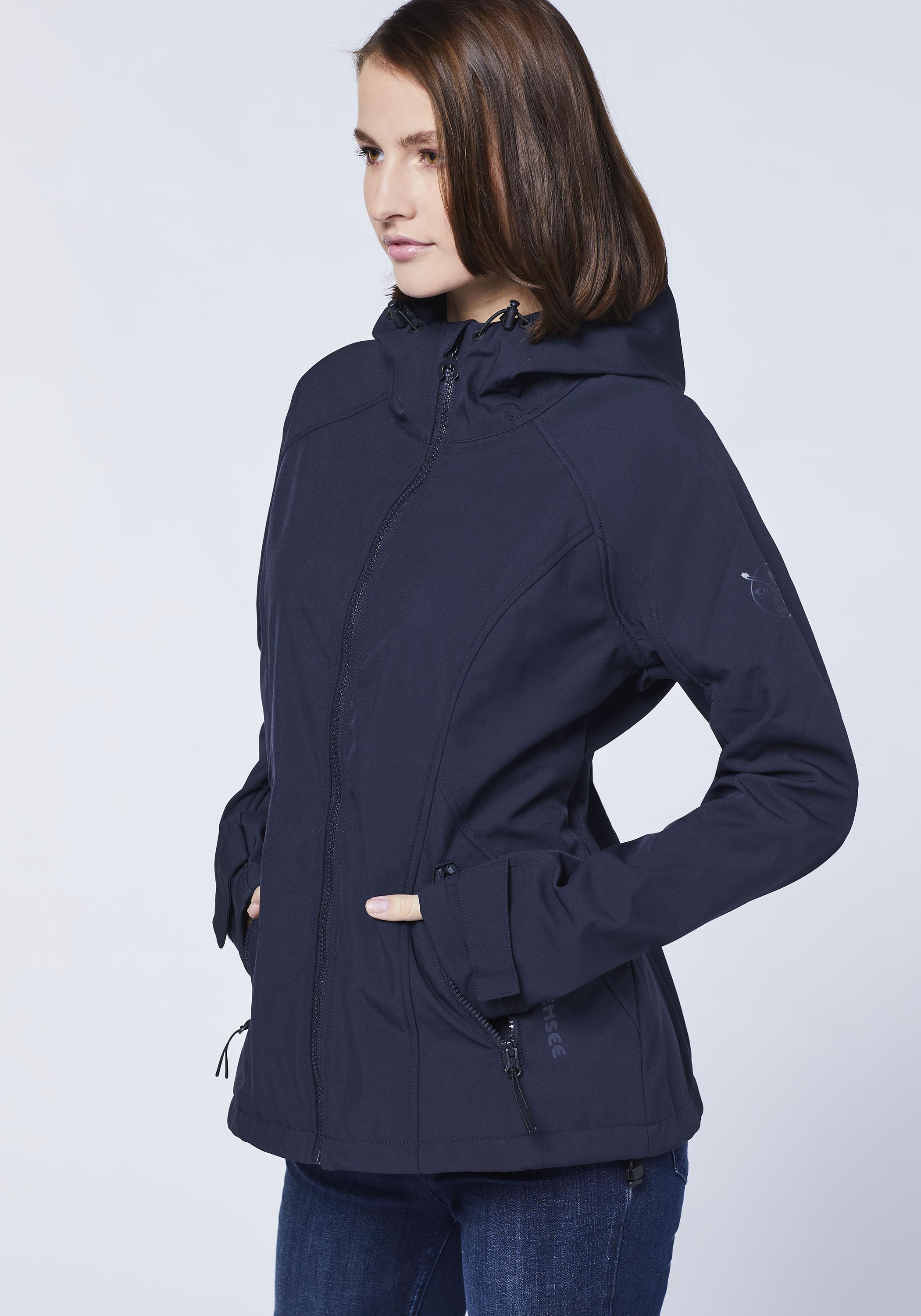 Chiemsee Softshell-Jacke Softshelljacke Damen Dark Blue/Black im Online  Shop von SportScheck kaufen