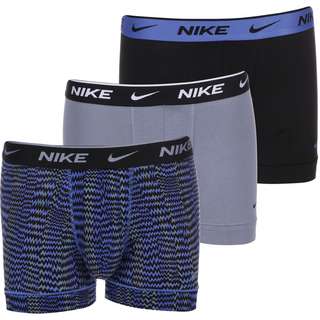 Nike Everyday Cotton Stretch 3 Pack Boxershorts Herren blau